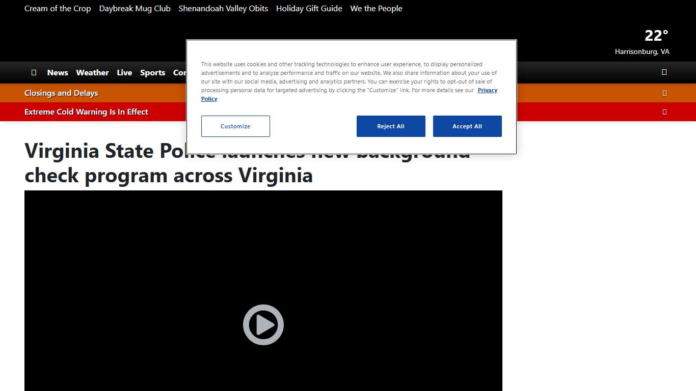Virginia State Police launches new background check program across Virginia